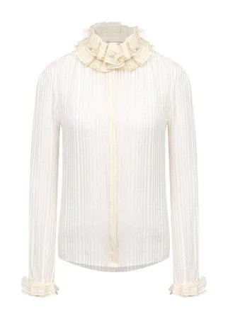 Шелковая блузка Saint Laurent