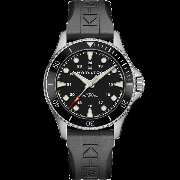 Наручные часы мужские Hamilton Khaki Navy Scuba Auto черные