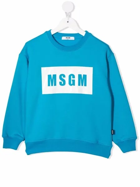 MSGM Kids толстовка с логотипом