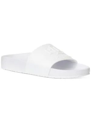 LAUREN RALPH LAUREN Женские белые сандалии Adelyne Toe Platform Slip On Slide 7 B