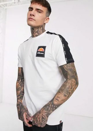 Белая футболка с логотипом ellesse-Белый