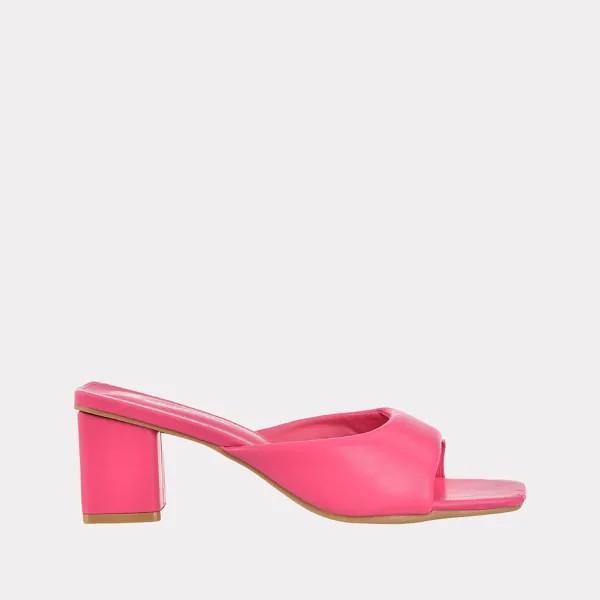 Мюли женские Versiya shop 0369-1 розовые 40 RU