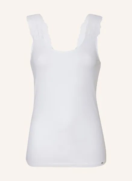 Топ every day in cotton Skiny, белый