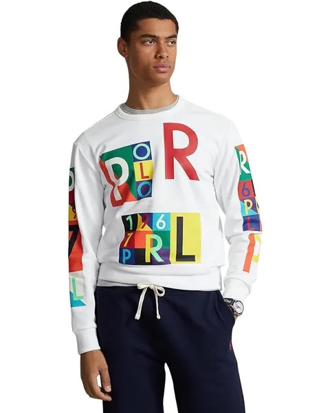 Толстовка Polo Ralph Lauren Fleece Graphic, белый