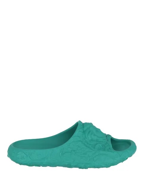 Шлепанцы для бассейна в стиле барокко Versace, цвет Light Blue