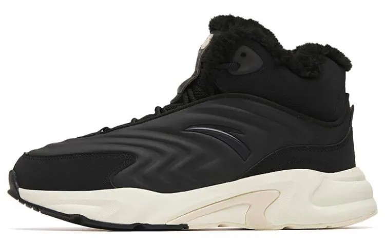 ANTA Walker Lifestyle Shoes Women's High-top Black/white