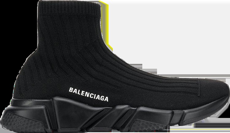Кроссовки Balenciaga Speed Trainer Black, черный