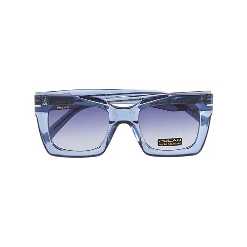 Солнцезащитные очки POLAR, квадратные, поляризационные, градиентные, с защитой от УФ, для женщин, прозрачный