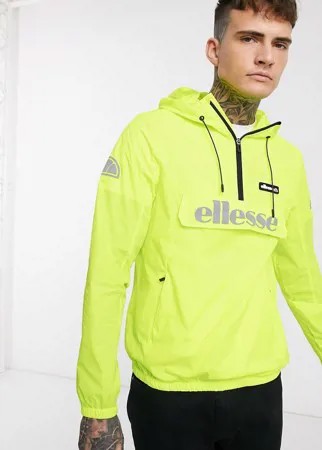 Флуоресцентно-желтая куртка с молнией ellesse-Желтый