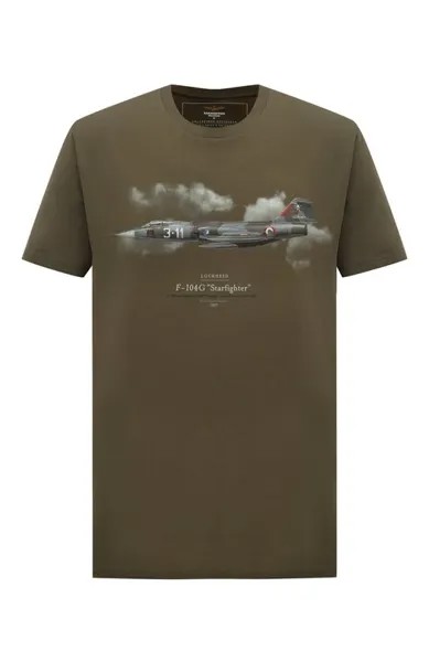 Хлопковая футболка Aeronautica Militare
