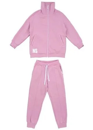 Комплект одежды NIKASTYLE, размер 158, розовый