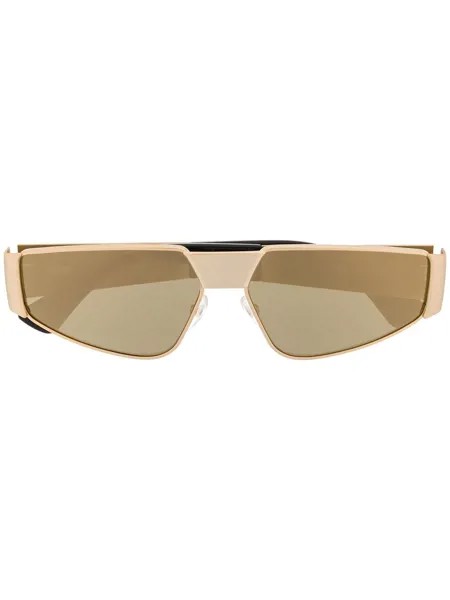 Moschino Eyewear солнцезащитные очки в тонкой оправе