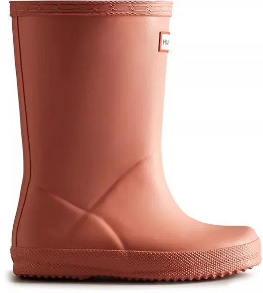 Hunter Boots Первые дождевые сапоги для маленьких детей, розовый