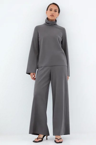 Спортивные брюки женские ZARINA 329511711 серые 46 RU