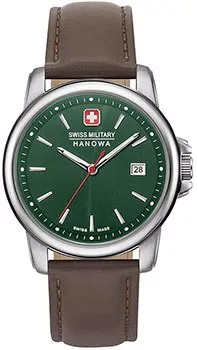 Швейцарские наручные  мужские часы Swiss military hanowa 06-4230.7.04.006. Коллекция Swiss Recruit II