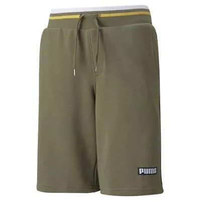 Шорты Puma Alpha Tr B Boys Зеленые повседневные спортивные штаны 847294-32