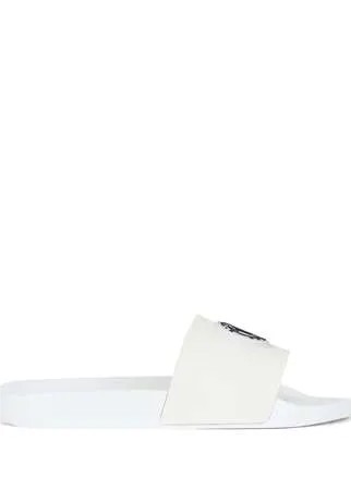 Giuseppe Zanotti шлепанцы Brett с логотипом