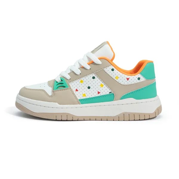 Кроссовки Loz Skateboarding Shoes Unisex Low-top, зеленый