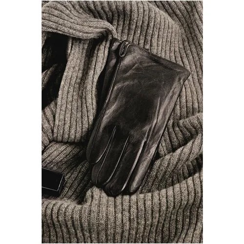Перчатки мужские кожаные зимние