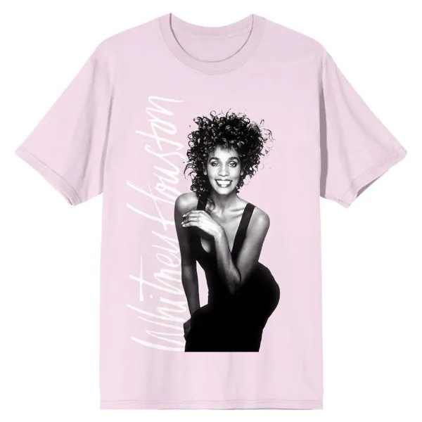 Футболка с коротким рукавом BIOWORLD Whitney Houston, розовый