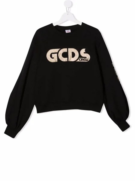 Gcds Kids толстовка с вышитым логотипом