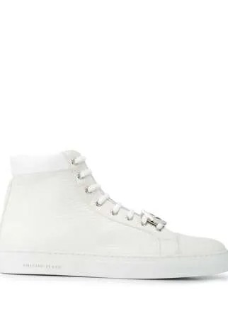 Philipp Plein высокие кеды Hexagon