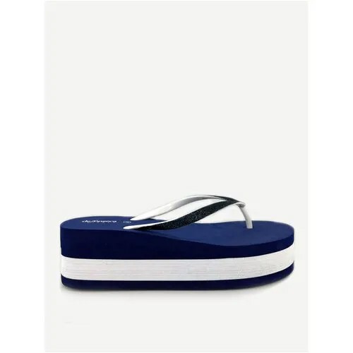 Пляжная обувь женская (сланцы,шлепанцы) De Fonseca SASSARI E W770RU синий 36 размер (22.3см-22.7см)