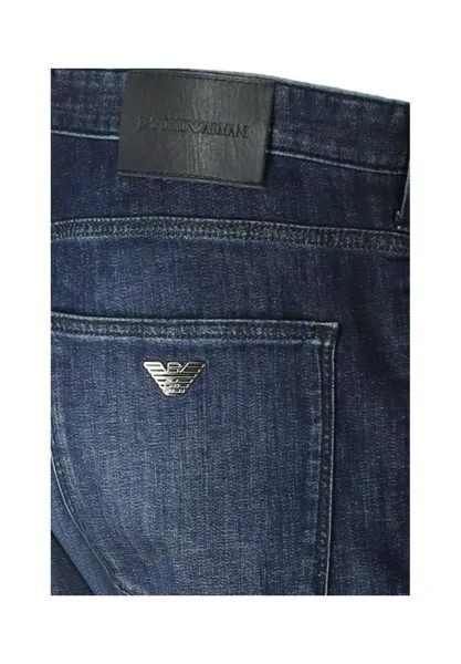 Джинсы слим Emporio Armani, синие