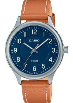 Японские наручные  мужские часы Casio MTP-B160L-2B. Коллекция Analog