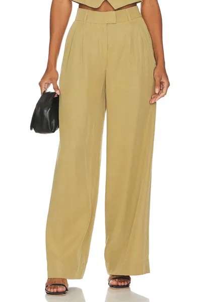 Брюки ALLSAINTS Deri Lyn Trouser, цвет Light Khaki Brown