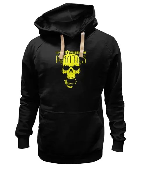 Худи Printio Pirates.spirit of freedom ! черное 2XL