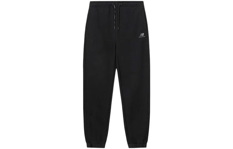 Женские трикотажные спортивные штаны New Balance, цвет Black