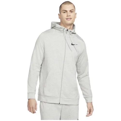 Толстовка спортивная NIKE DF, размер L, , gray