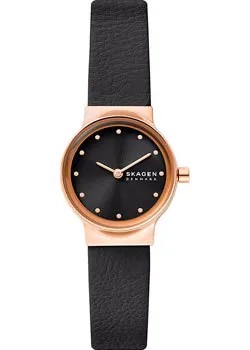 Швейцарские наручные  женские часы Skagen SKW3004. Коллекция Leather