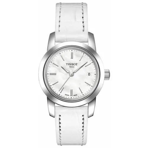 Наручные часы TISSOT T-Classic T033.210.16.111.00, серебряный, белый