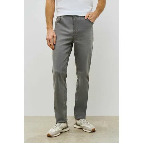Джинсы зауженные Baon B8023007, размер 52, grey denim