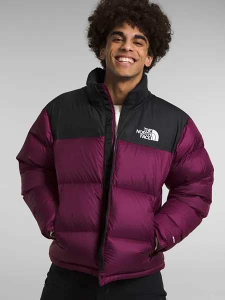 Пуховик Nuptse 1996 года в стиле ретро – мужской The North Face, красный