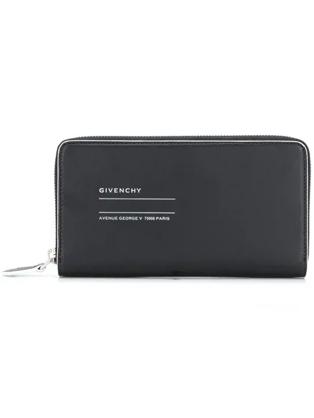 Givenchy graphic long wallet