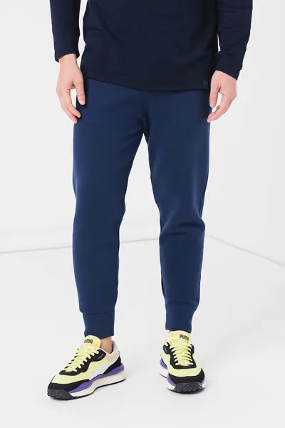 Спортивные брюки свободного кроя United Colors Of Benetton, синий