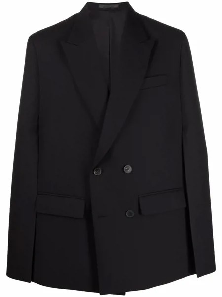 Valentino пиджак с разрезами на рукавах