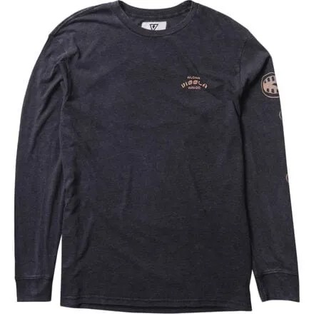Футболка Twin Amigos с длинными рукавами мужская Vissla, цвет Phantom