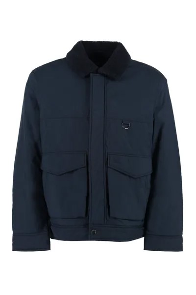 Куртка из смесового хлопка Woolrich, синий