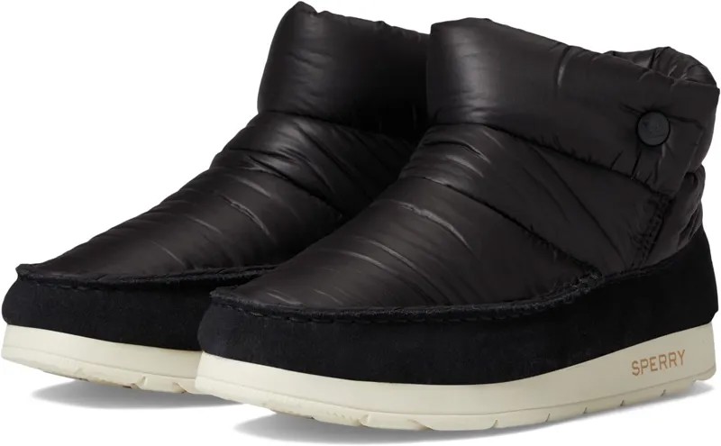 Зимние ботинки Moc-Sider Bootie Nylon Sperry, черный