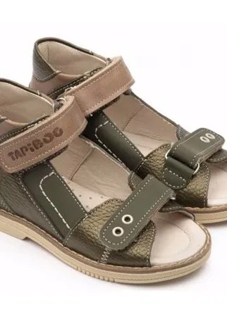 Сандалии Tapiboo, размер 32, зеленый, бежевый