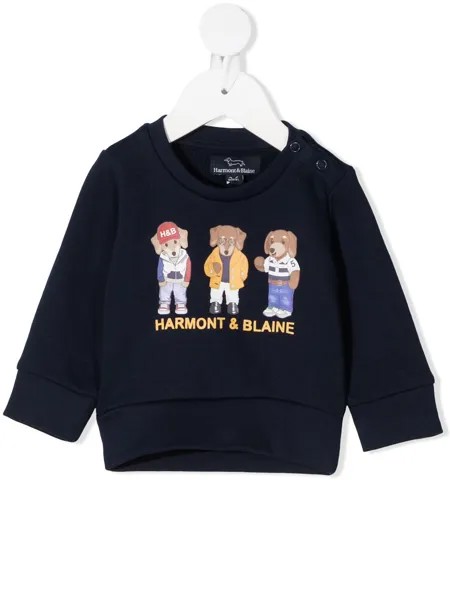 Harmont & Blaine Junior толстовка с круглым вырезом
