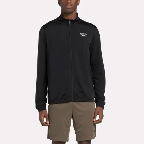 Олимпийка Reebok Identity Small Logo Track, размер L INT, , black