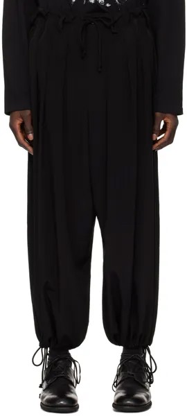 Черные брюки-баллоны Yohji Yamamoto