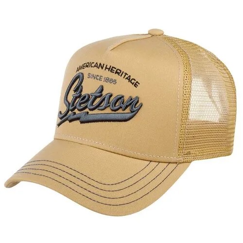 Бейсболка с сеточкой STETSON 7751171 TRUCKER CAP AMERICAN HERITAGE CLASSIC, размер ONE