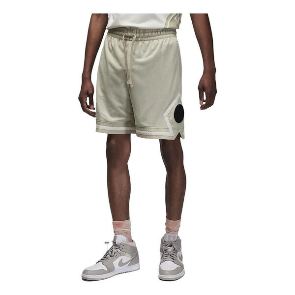 Шорты x псж сетка ромбовидная шорты Air Jordan, бежевый