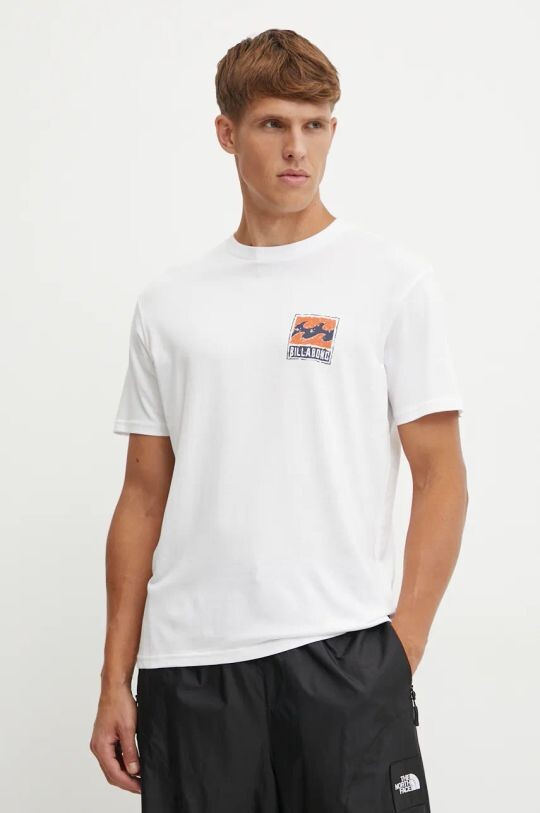 Футболка со штампом Billabong, белый